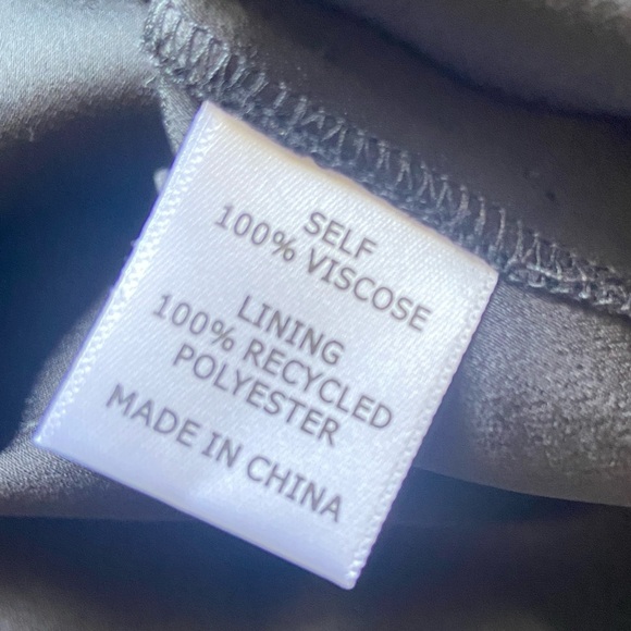 La Ligne Square Neckline Midi Length Black Tent Dress Size Small - Picture 13 of 16